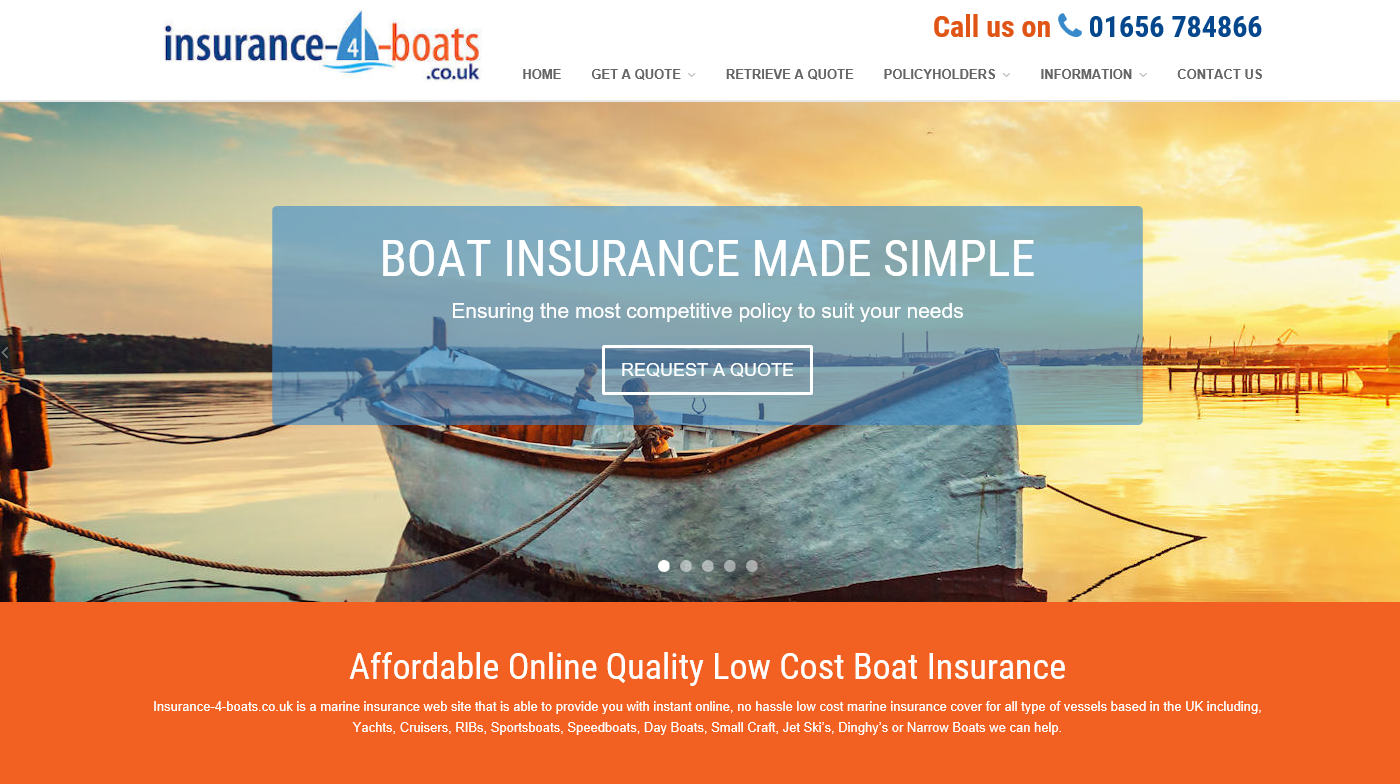Boat Insurance - Get an instant quote online from Insurance 4 Boats